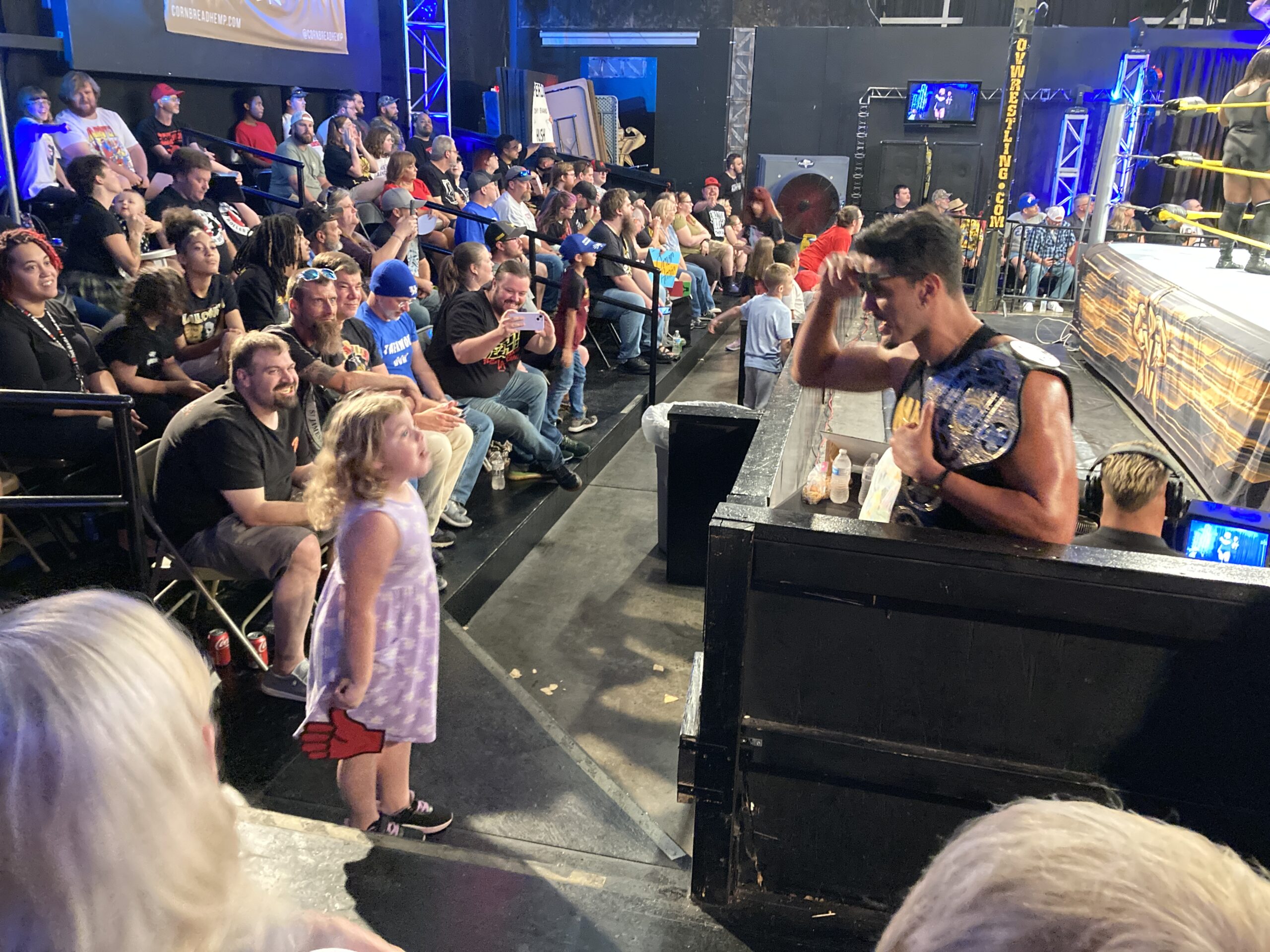 Gracie vs. Joe Mack at OVW.